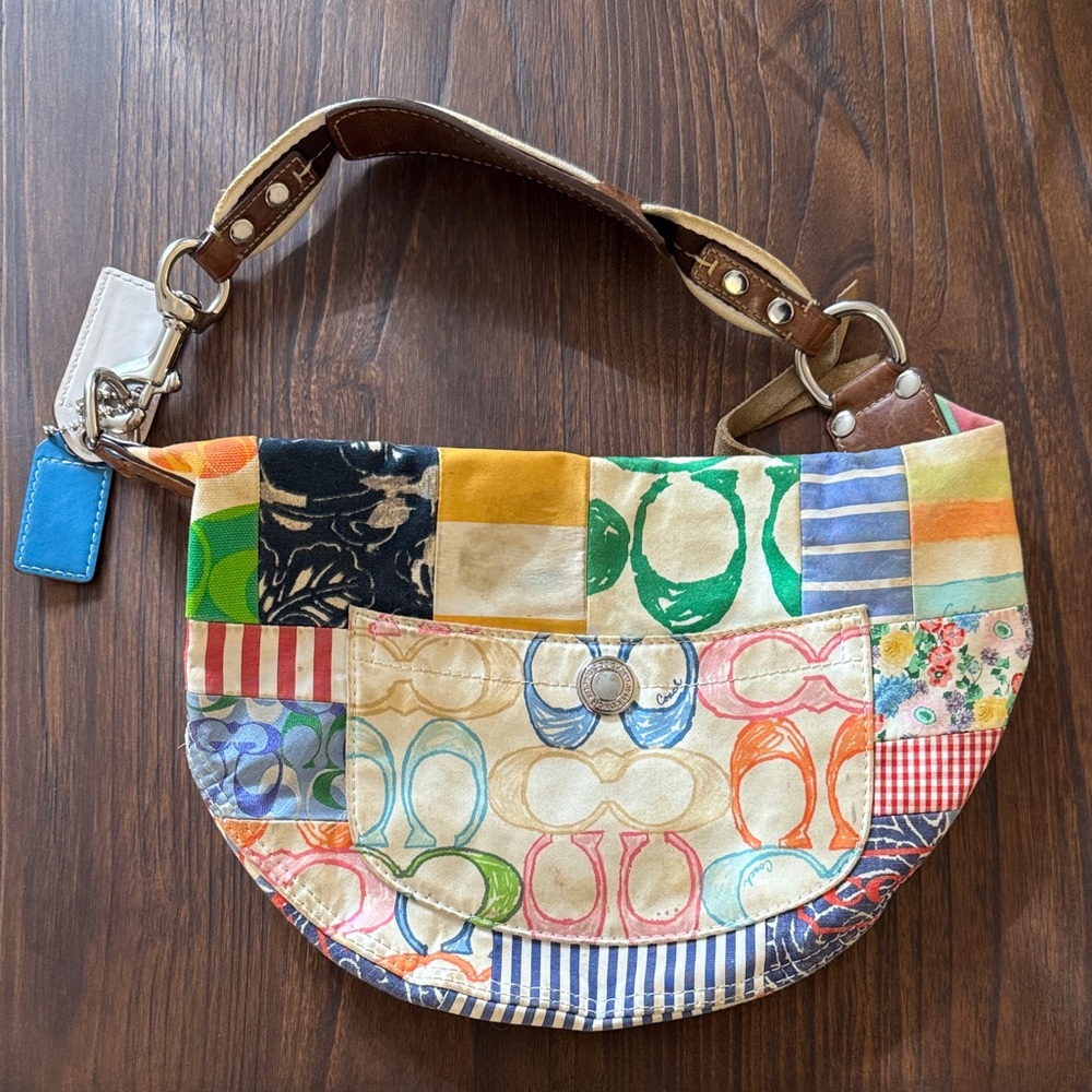 Coach Patchwork Shoulder Bag